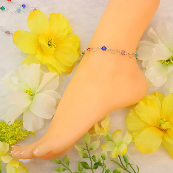 Minimalist Anklet, Sleek & Modern Design, Women’s Fashion, YC110480-A  klet - Picture 7 of 10